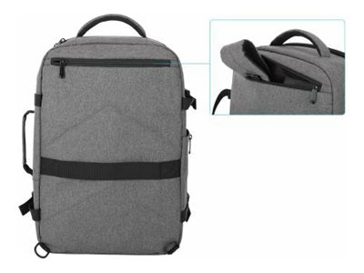 MANHATTAN Rome Notebook-Rucksack Seitenansicht