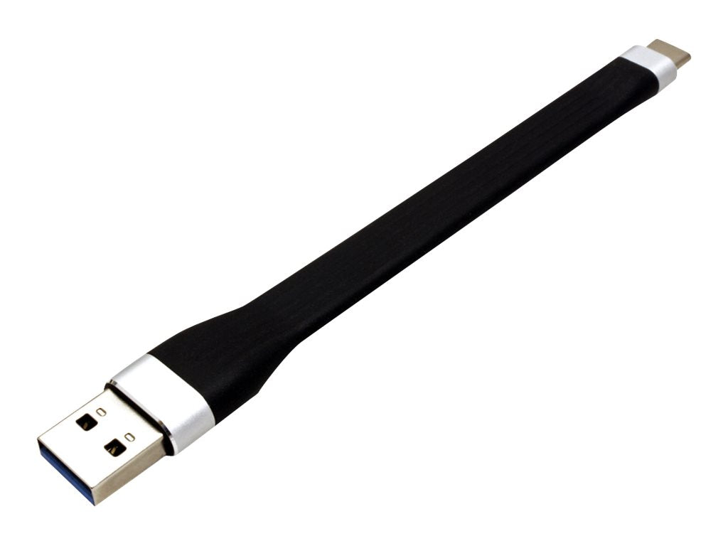 ROLINE USB 3.2 Gen 1 Silikonkabel A-C ST/ST 11cm - Vorderansicht