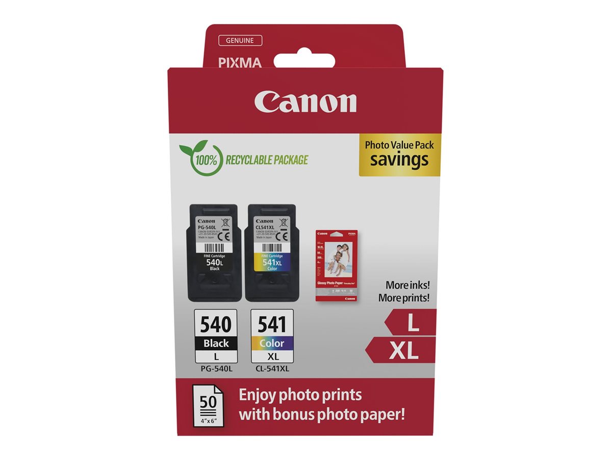 CANON PHOTO PACK PG-540L/CL-541XL Ink Cartridge Vorderansicht
