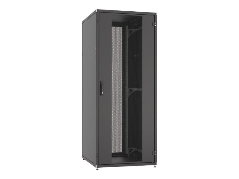 EFB 48,3cm 19Zoll Serverschrank PRO SERIE 42HE 800X800 RAL9005 - Vorderansicht
