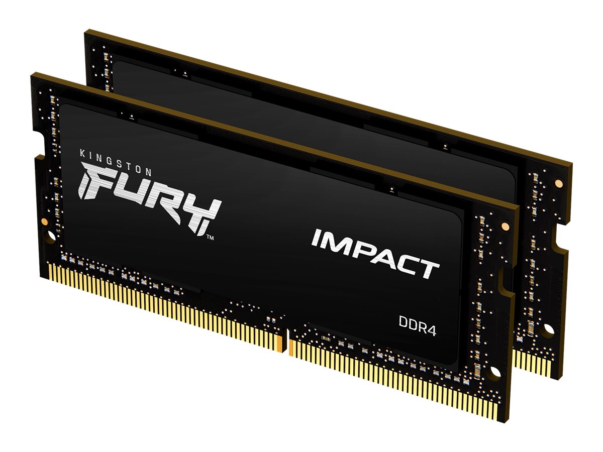 KINGSTON 64GB 3200MHz DDR4 CL20 SODIMM Kit of 2 FURY Impact Installation
