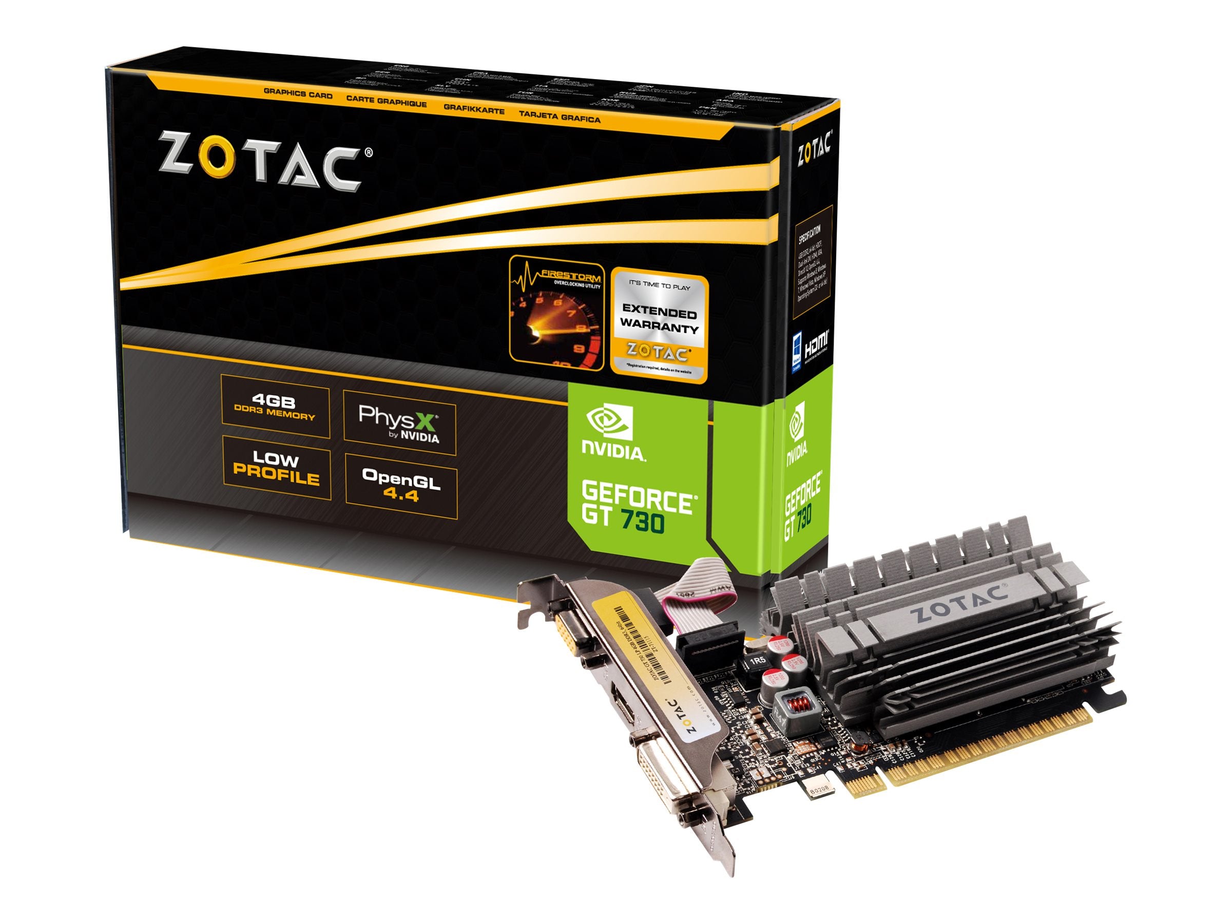 ZOTAC GeForce GT 730 ZONE Edition Verpackung