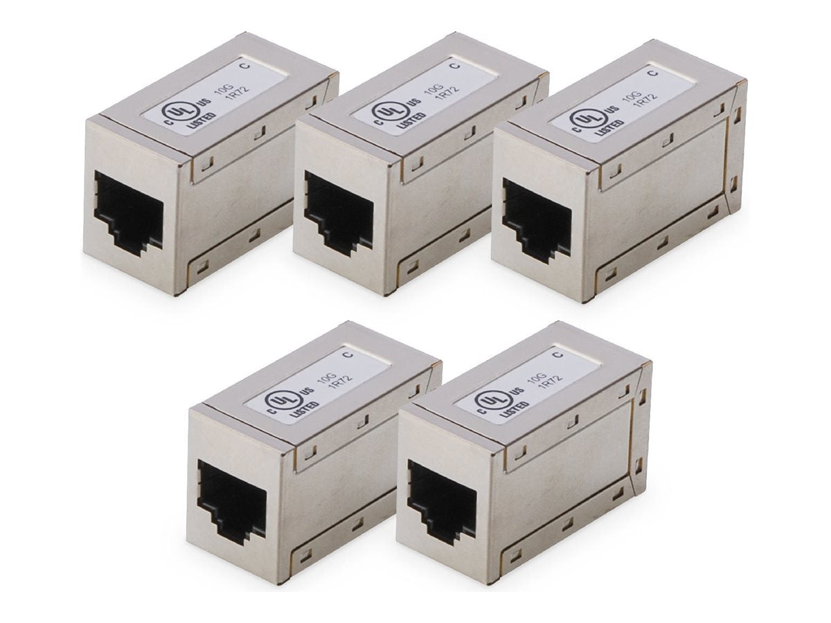 DIGITUS Modular Coupling 8P8C 1:1 shielded CAT6 metal housing Vorderansicht