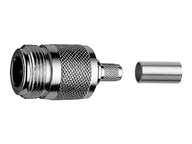 PUC TELEGÄRTNER N-Kabelbuchse Crimp G5 RG-223/U RG-142 B/U löt/crimp - Vorderansicht