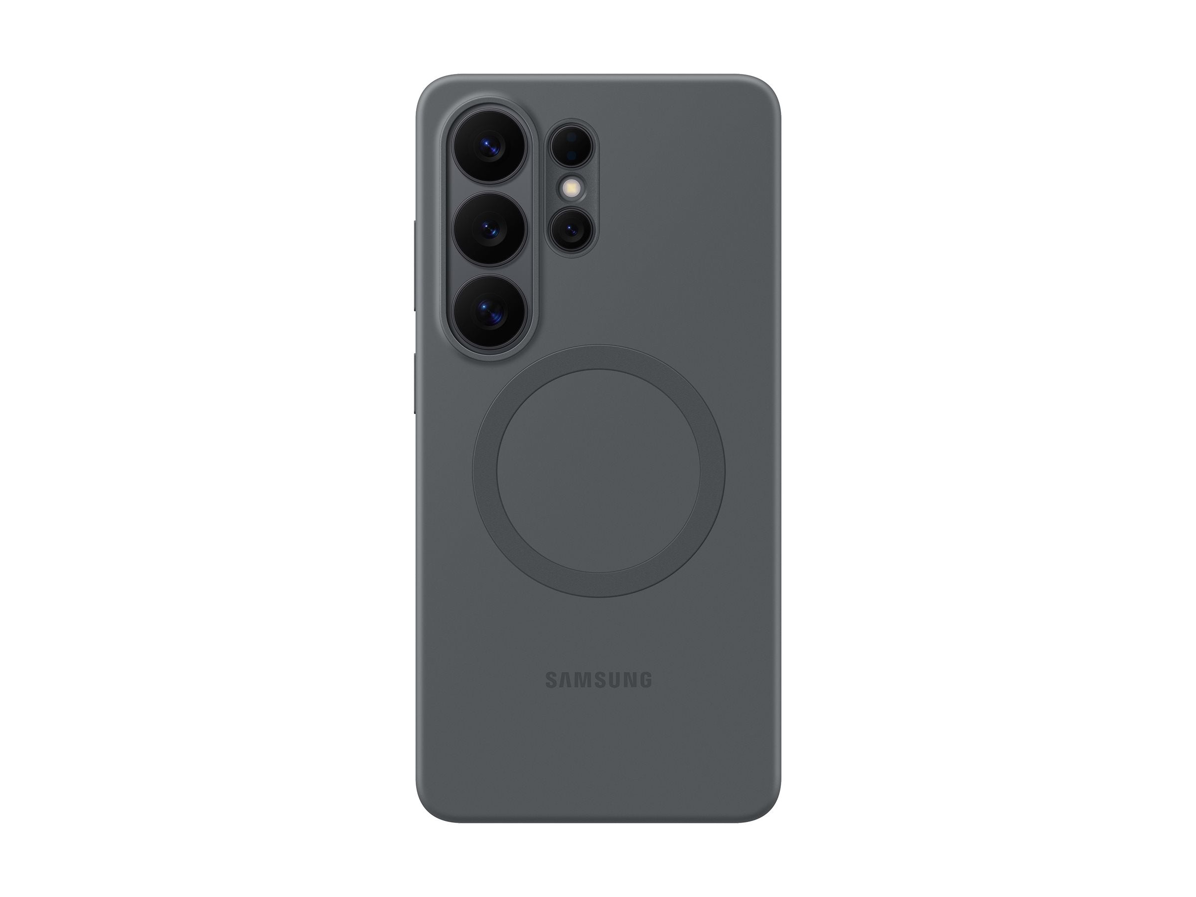 Vorderansicht des SAMSUNG Silicone Magnet Case für Galaxy S26 Ultra Black