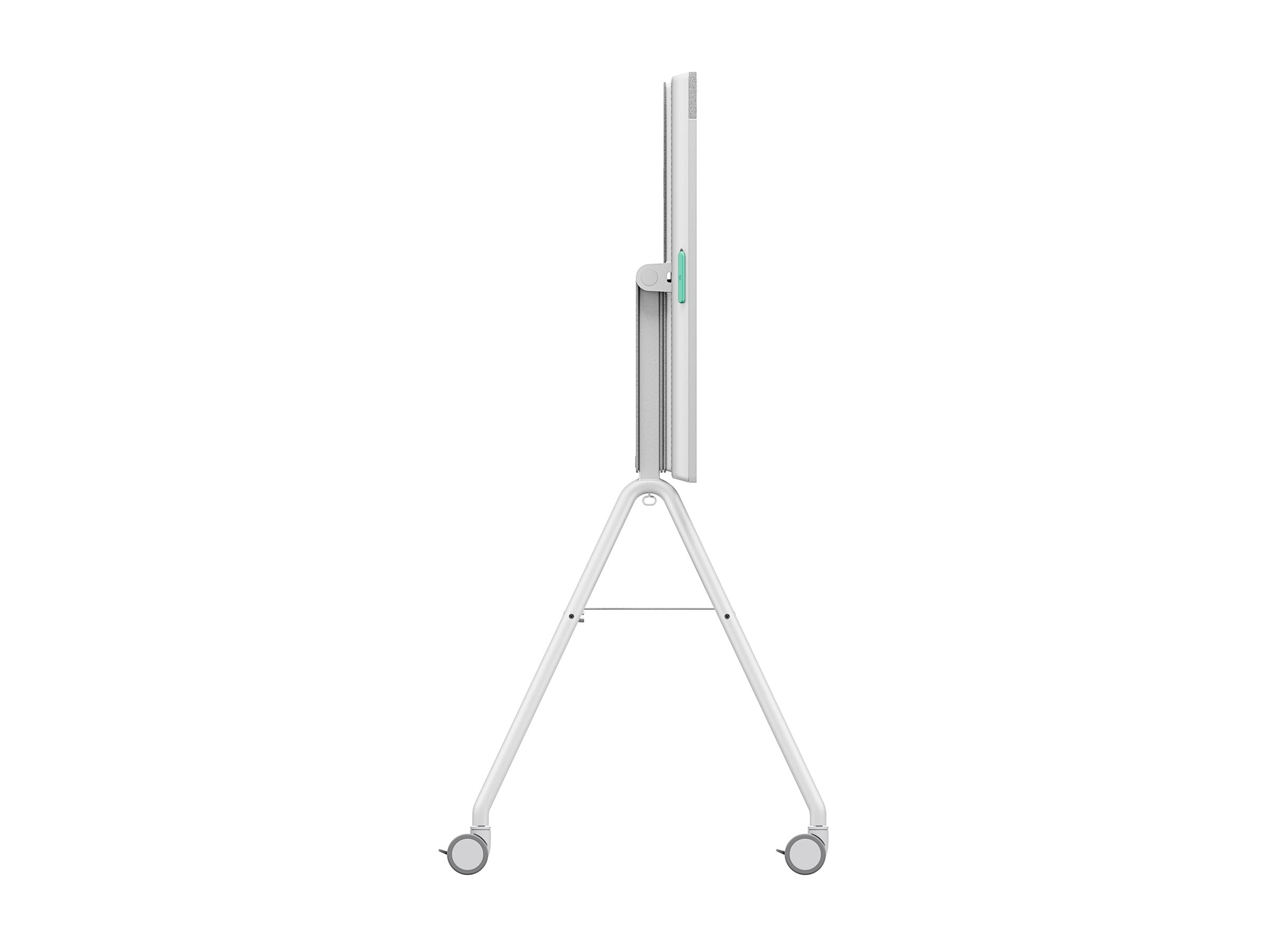 LOGITECH Rally Board 65 Cart White Vorderansicht