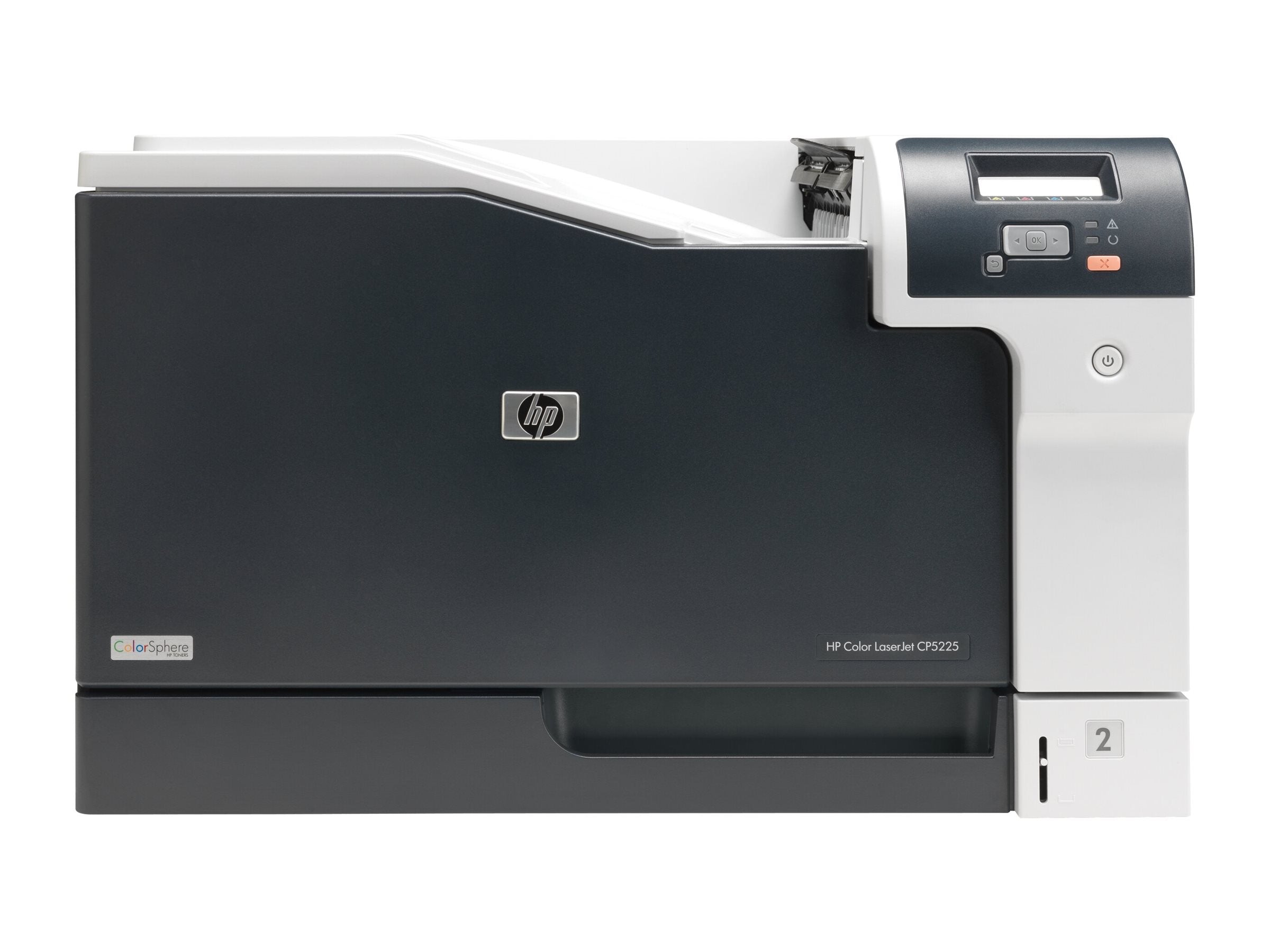 HP Color LaserJet Professional CP5225 Drucker Seitenansicht