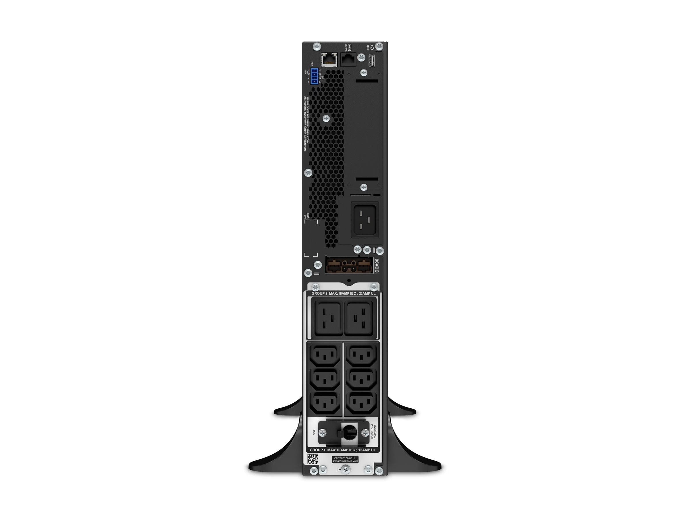 APC Smart-UPS SRT 3000VA UPS AC 208/240V 2700Watt 3000VA 1-phase USB output connectors 10 2