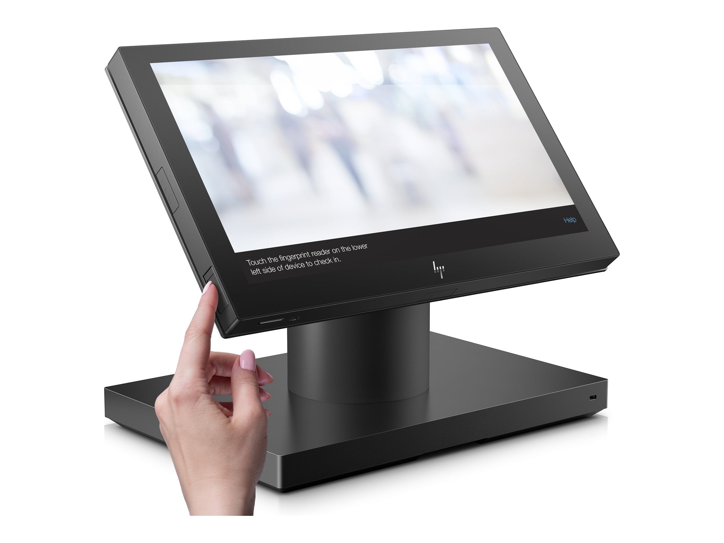HP Engage One Essential 14 Zoll POS-Terminal Vorderansicht