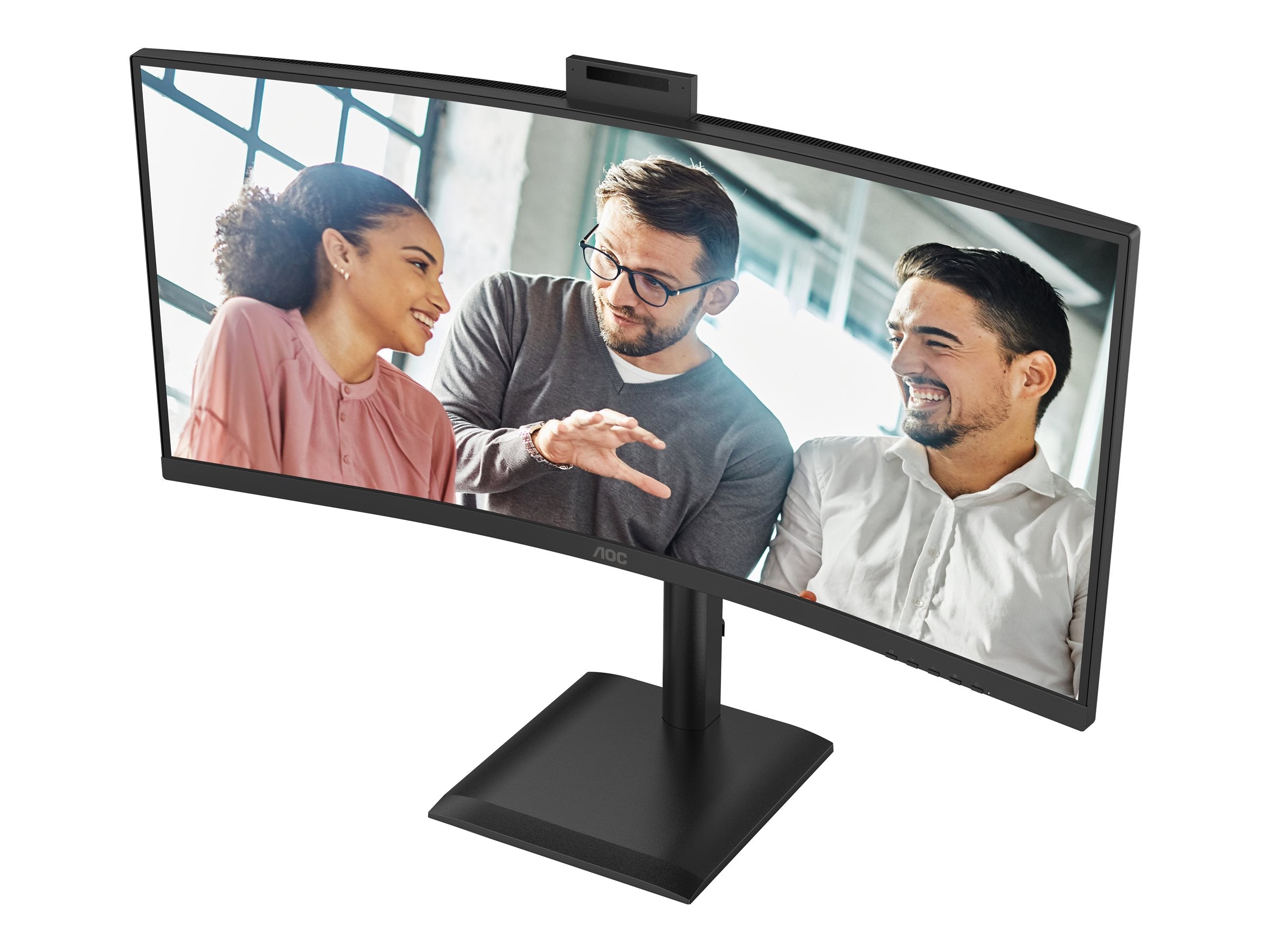 AOC CU34E4CW Monitor mit Webcam