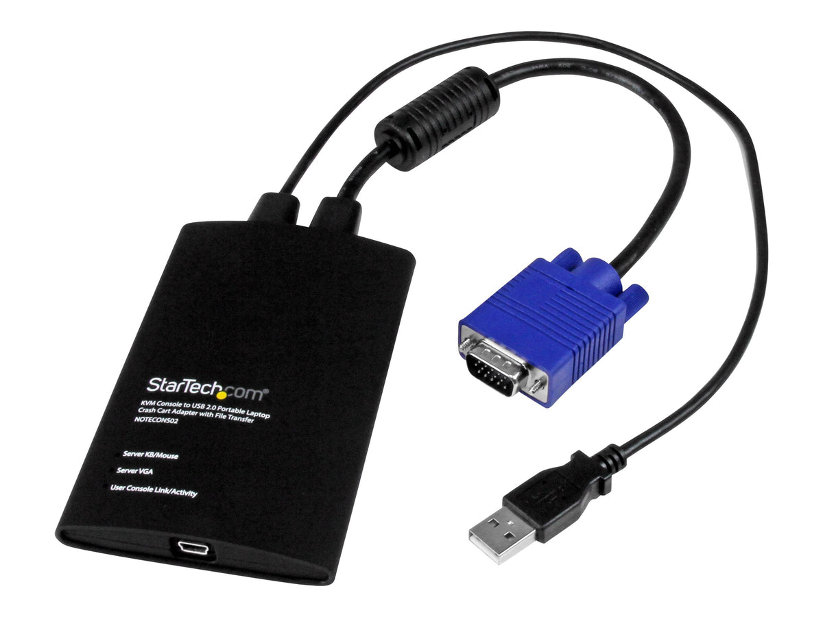STARTECH.COM KVM Console to Laptop USB 2.0 Portable Crash Cart Adapter - Detailansicht