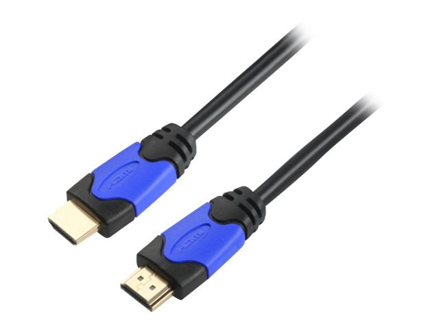 EFB HighSpeed HDMI Kabel w. Ethernet 5m schwarz - Vorderansicht