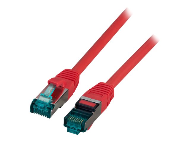 EFB RJ45 Patchkabel S/FTP Cat6A LSZH Rot 40m - Vorderansicht