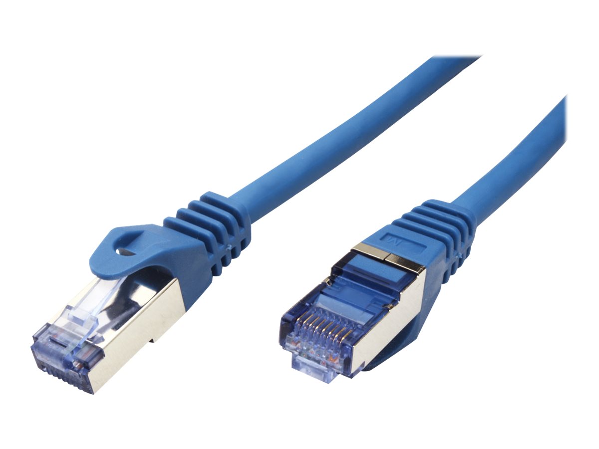 ROLINE Patchkabel Kat.6A S/FTP PiMF Component Level LSOH blau 10m