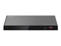 DIGITUS 1x4 HDMI Splitter 8K/60Hz Toslink Stereo EDID Control