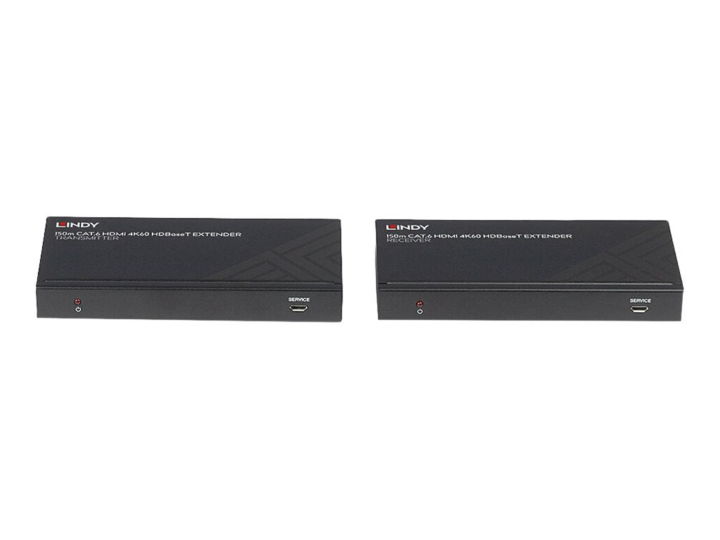 LINDY 150m Cat.6 HDMI 4K60 HDBaseT Extender Verpackung