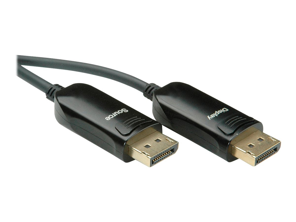 ROLINE DisplayPort v1.4 Kabel AOC 30m Vorderansicht