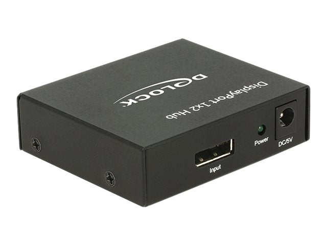 DELOCK Splitter Displayport 1.2 Buchse Vorderansicht