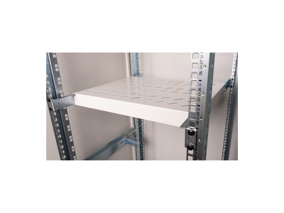 ROLINE Fachboden 48,26cm 19Zoll 1 HE 350 T 50 kg grau - Detailansicht