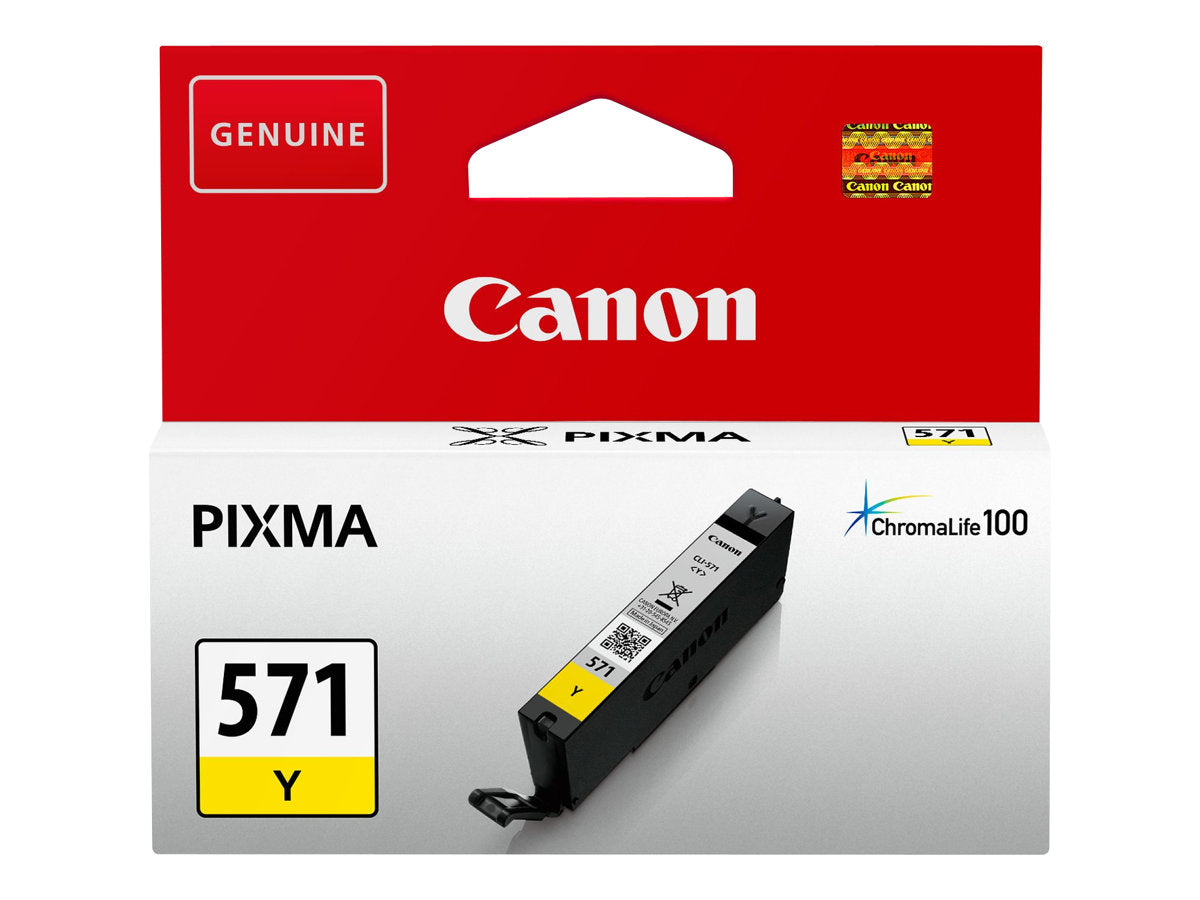 CANON 1LB CLI-571 Y Tintenbehälter Vorderansicht