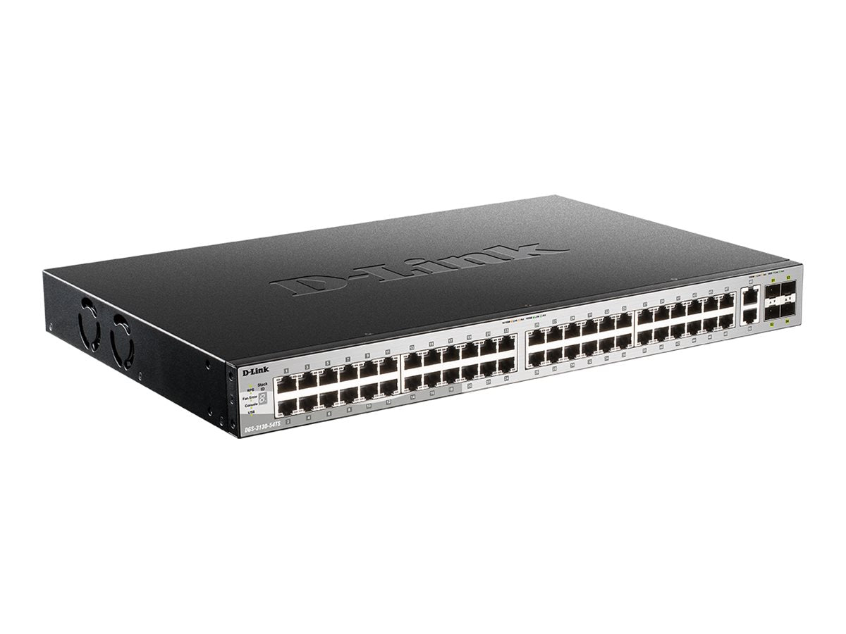 D-LINK DGS-3130-54TS/E 54-Port Layer 3 Gigabit Stack Switch Verpackung