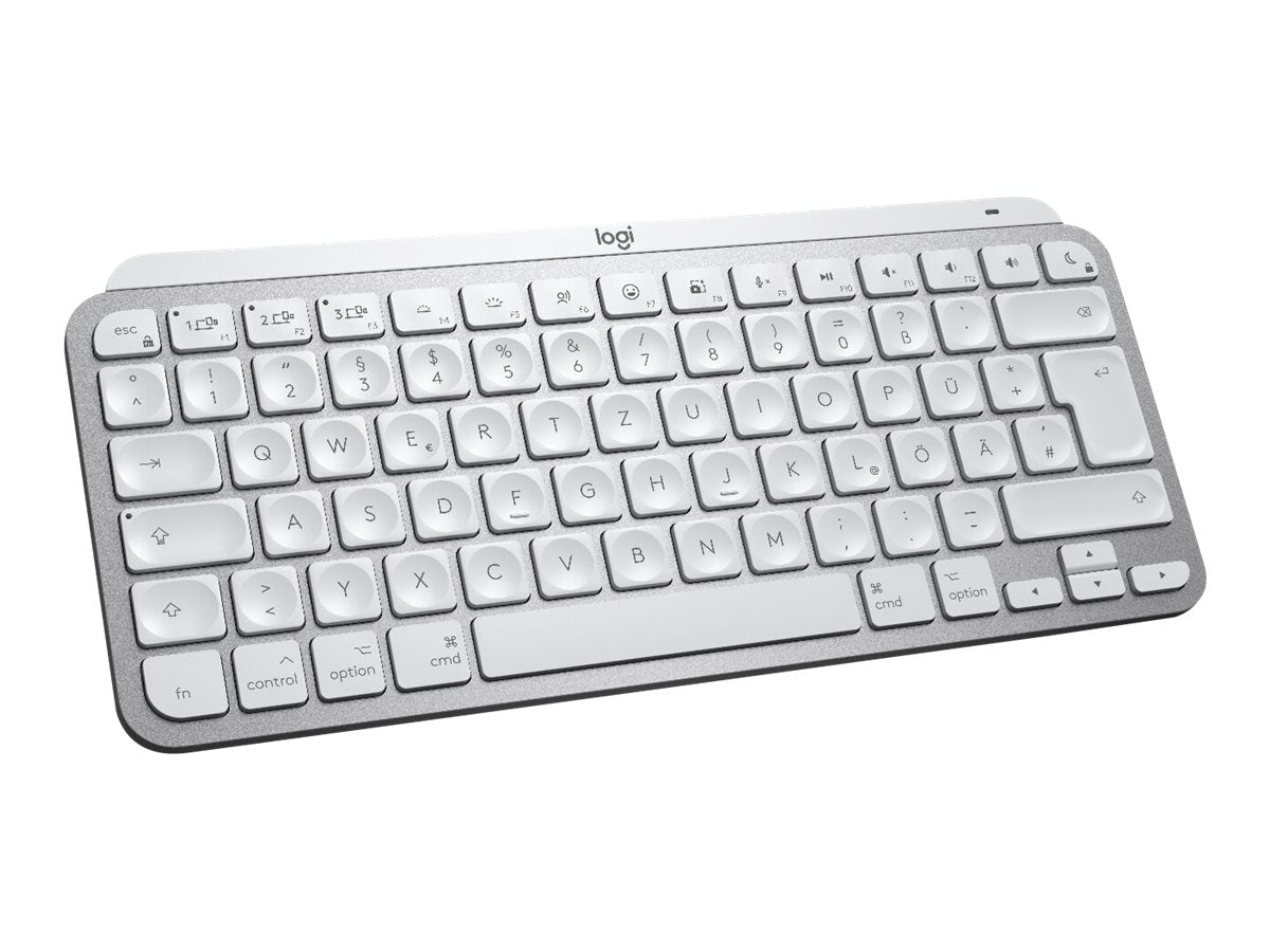 LOGITECH MX Keys Mini For Mac Minimalist Wireless Illuminated Keyboard - PALE GREY - CENTRAL (DE)