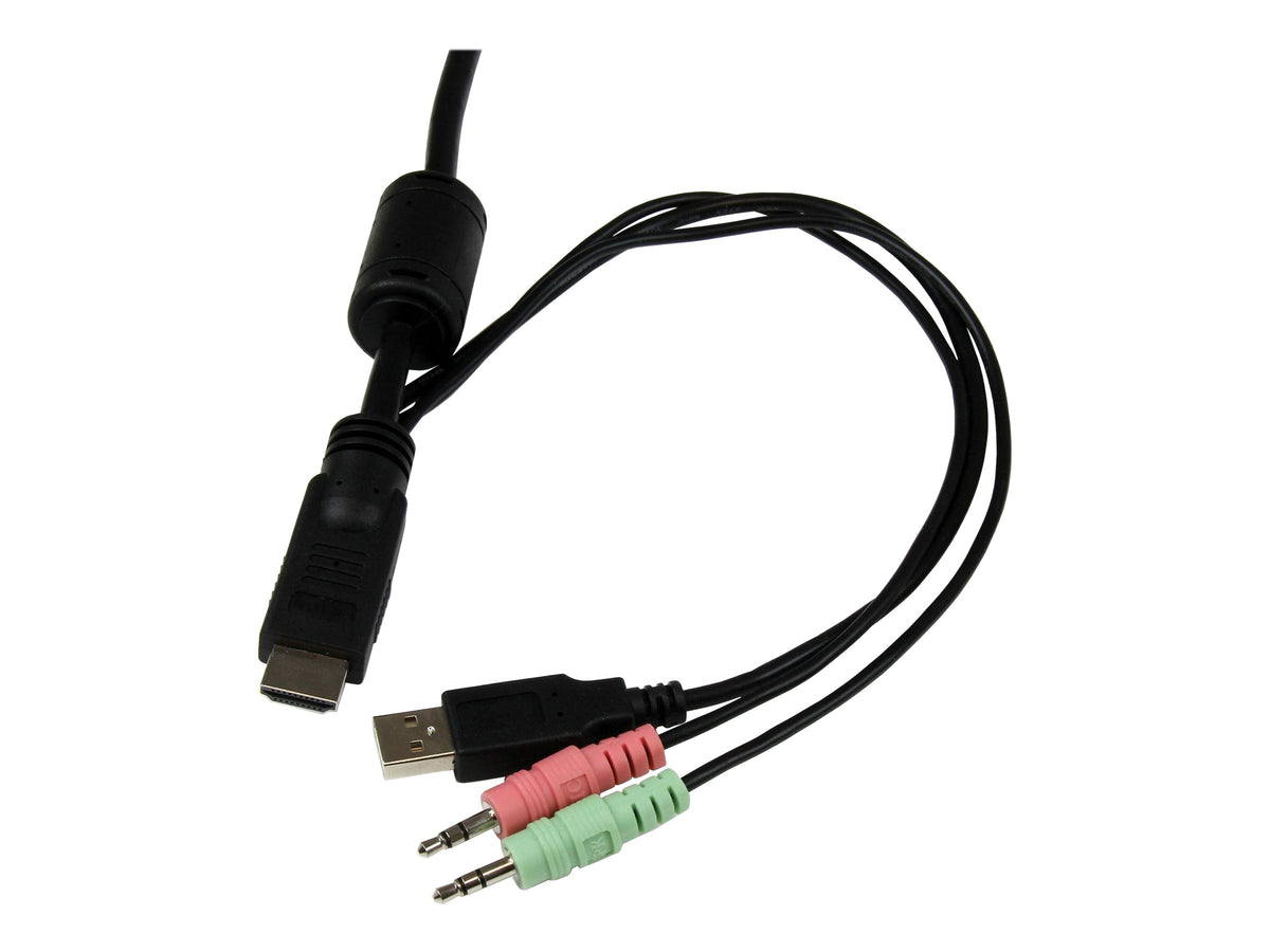 STARTECH.COM 2 Port USB HDMI KVM Switch mit Audio - Vorderansicht