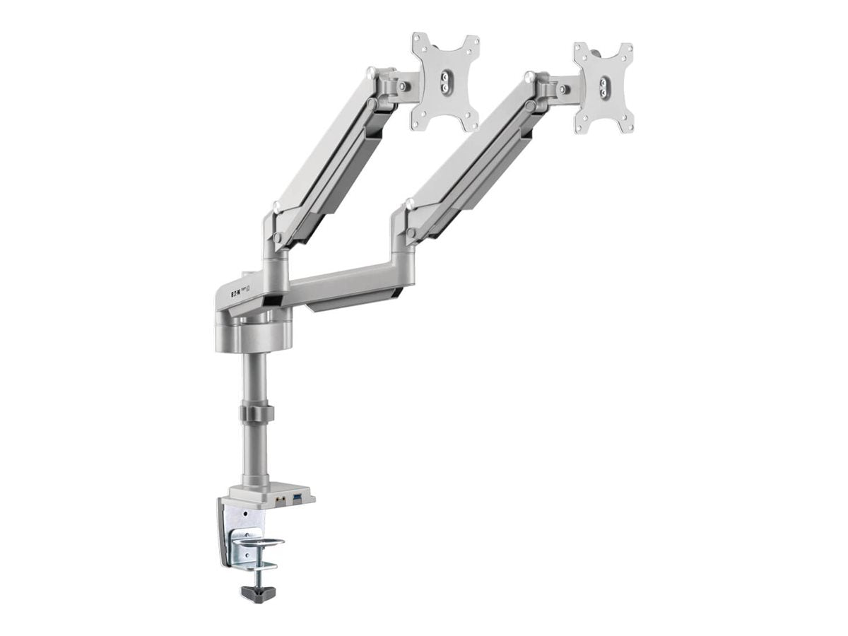 EATON TRIPPLITE Dual-Display Flex-Arm Mount Vorderansicht