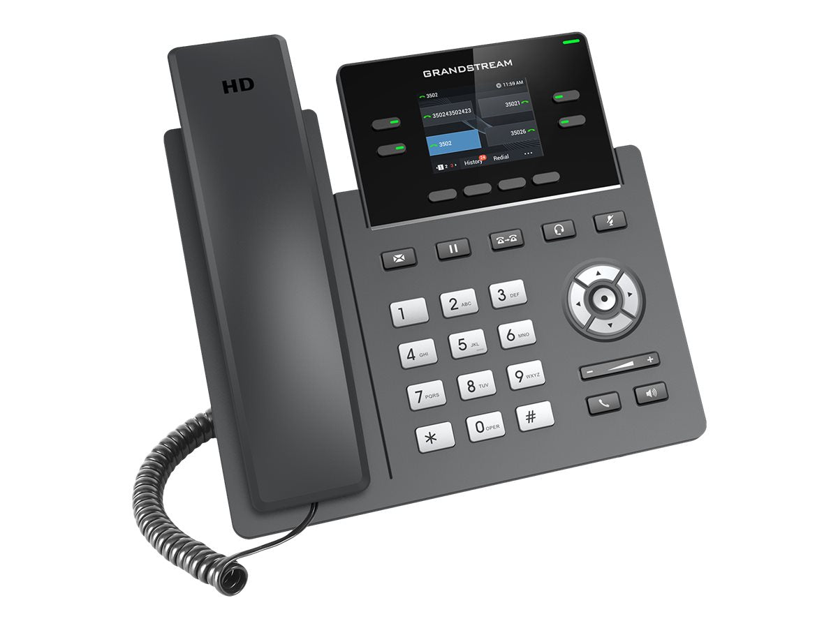 Verpackung des GRANDSTREAM GRP-2612P VoIP-Telefons