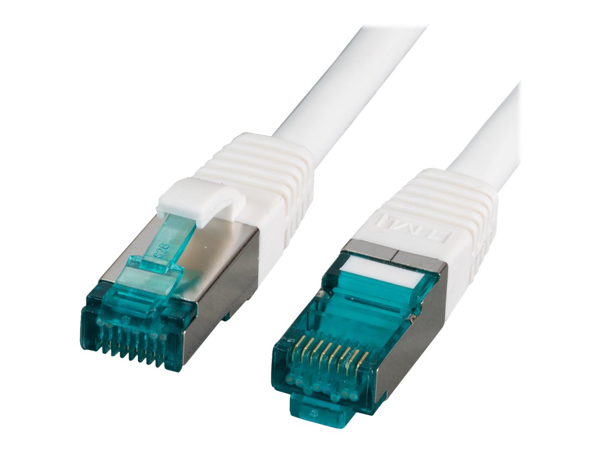 EFB RJ45 Patchkabel S/FTP Cat6A LSZH Violett 3m - Vorderansicht
