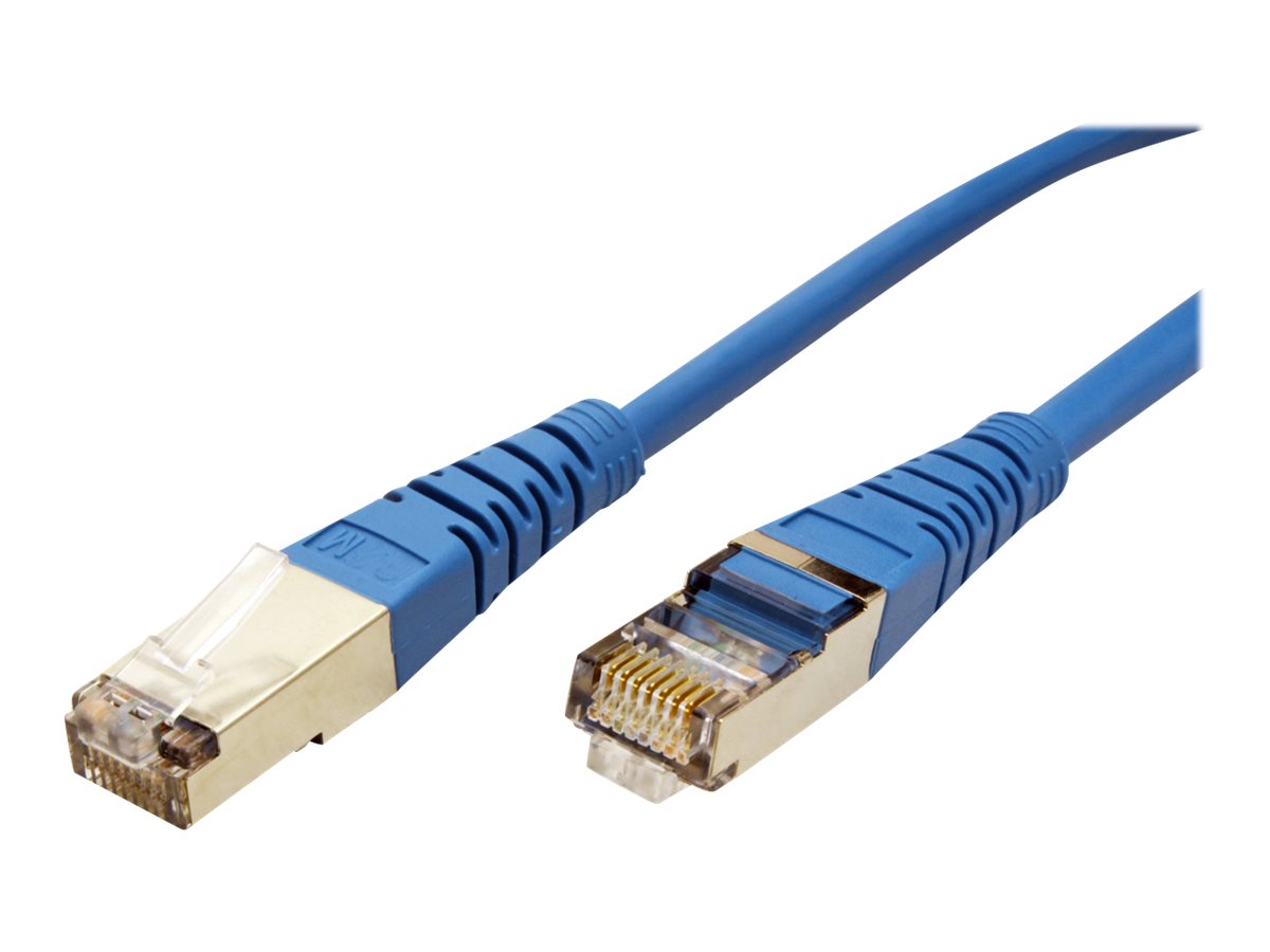 ROLINE Patchkabel Kat.5e Class D S/FTP blau 5m - Verpackung