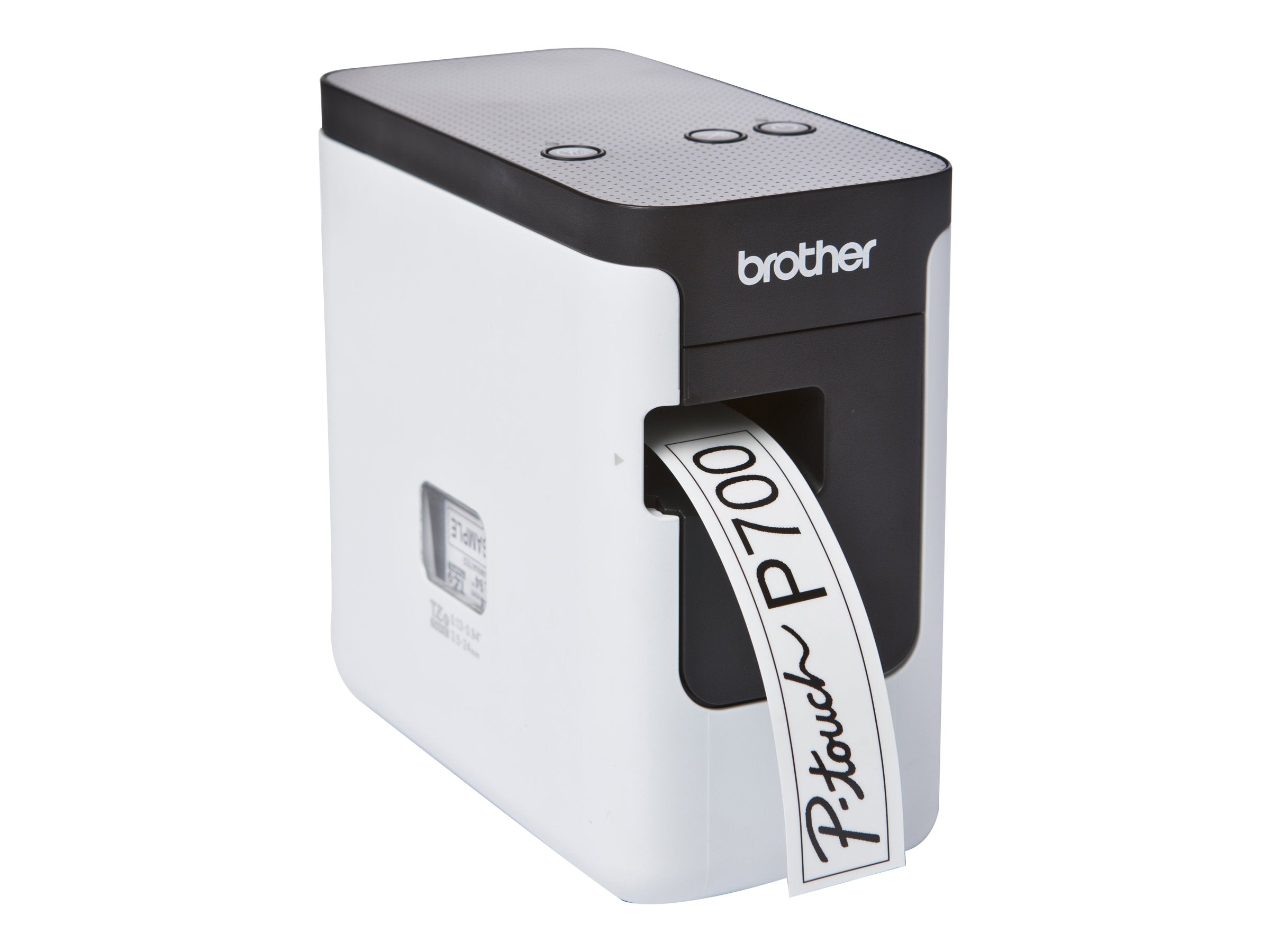 BROTHER P-touch P700 Beschriftungsgerät Seitenansicht