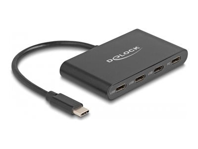 DELOCK USB 3.2 Gen 1 USB Type-C Hub Vorderansicht