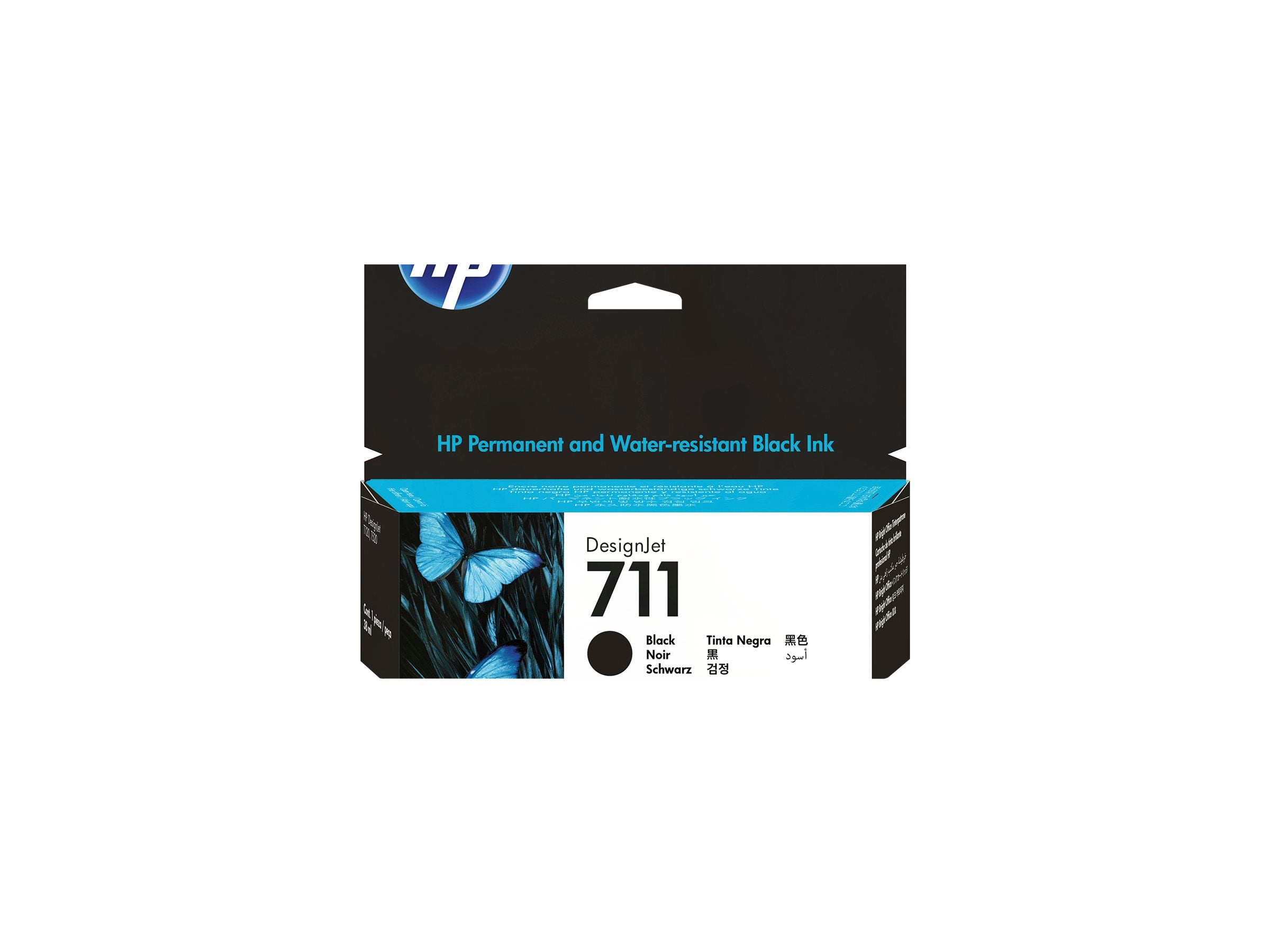 HP 711 Original Tinte schwarz Detailansicht
