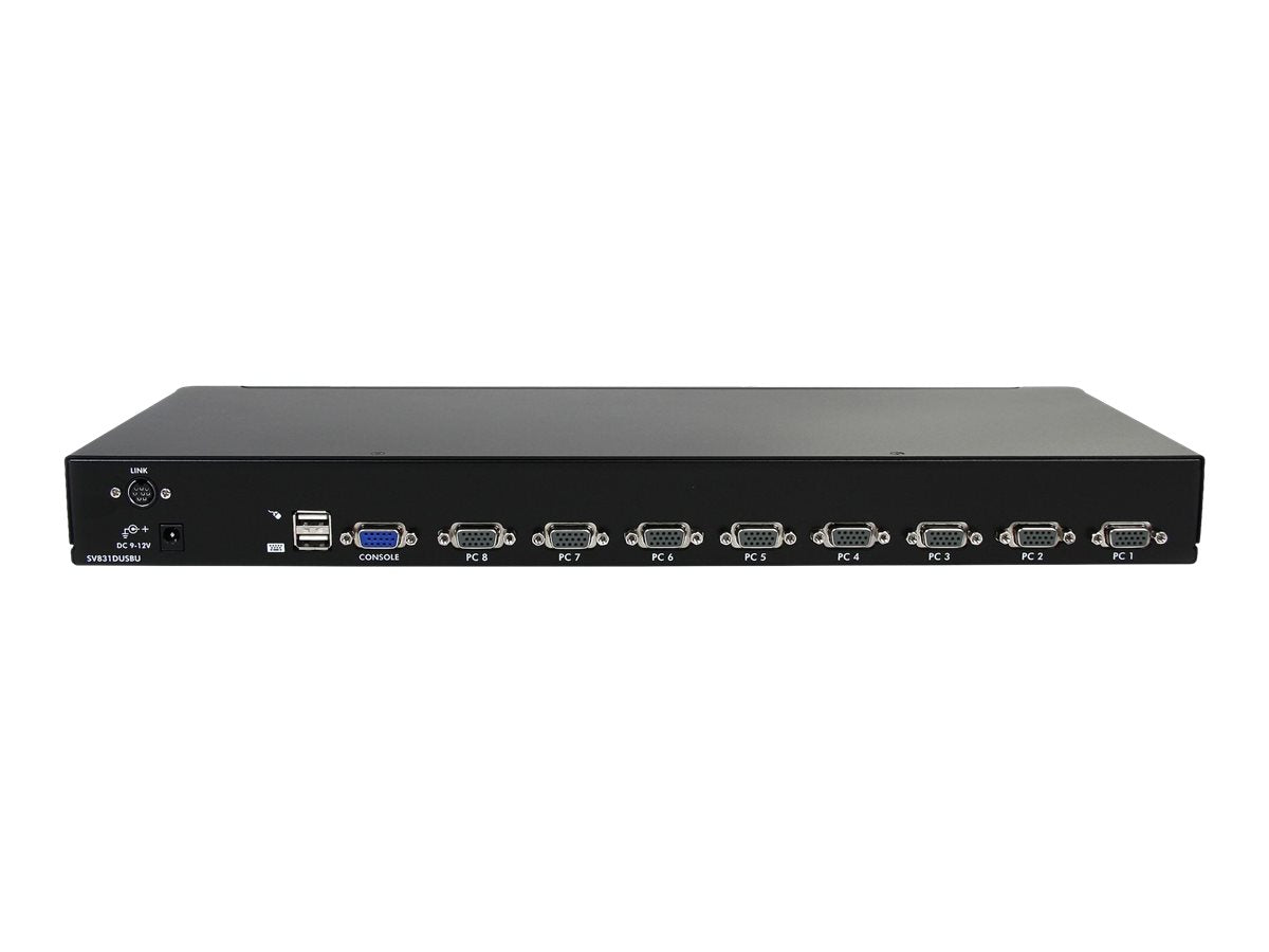 STARTECH.COM SV831DUSBU 8 port USB KVM Switch OSD Vorderansicht