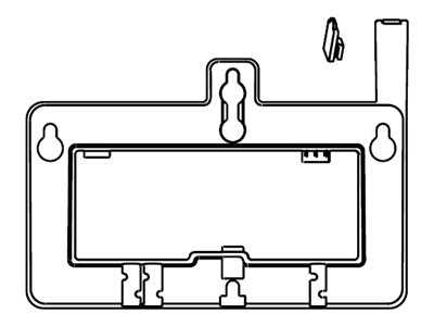 YEALINK Wandhalter SIP für MP54/MP50 Vorderansicht