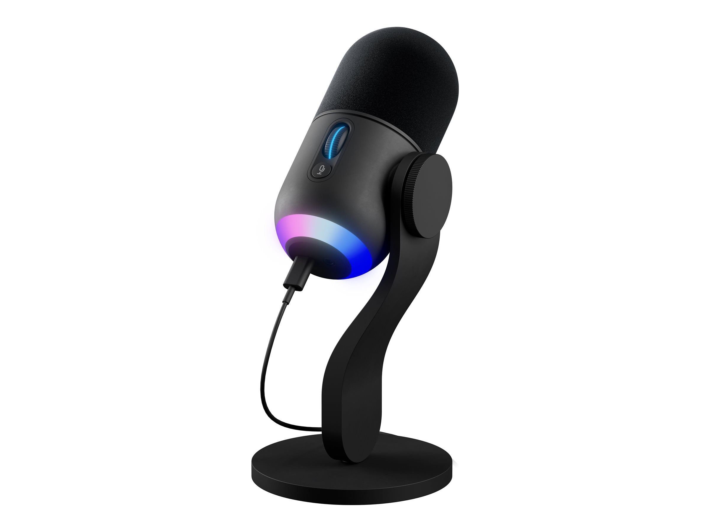 LOGITECH G Yeti GX Mikrofon USB seitliche Perspektive