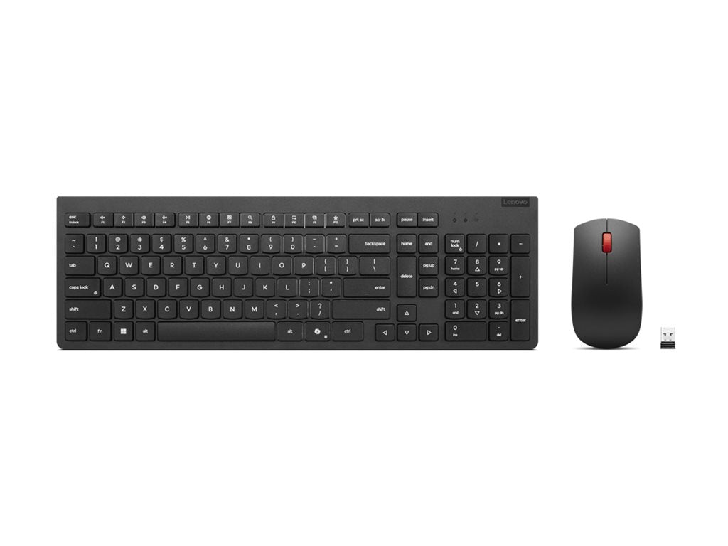 Vorderansicht der LENOVO Essential Wireless Combo Keyboard and Mouse Gen2 AI