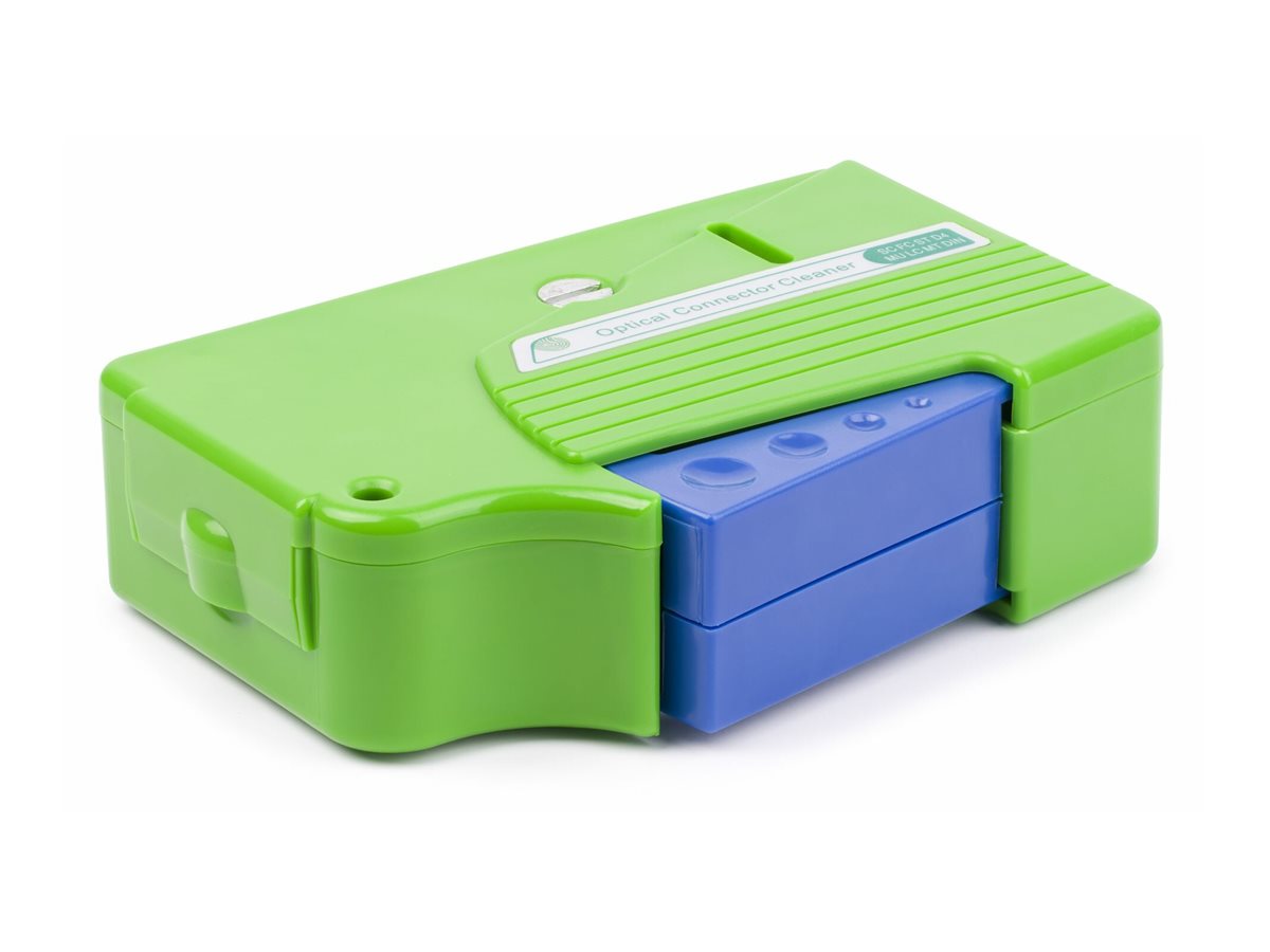 STARTECH.COM Glasfaserreiniger Reinigungskassette fur Glasfaser Steckverbinder LC/SC/ST/FC Glasfaserreinigungsbox
