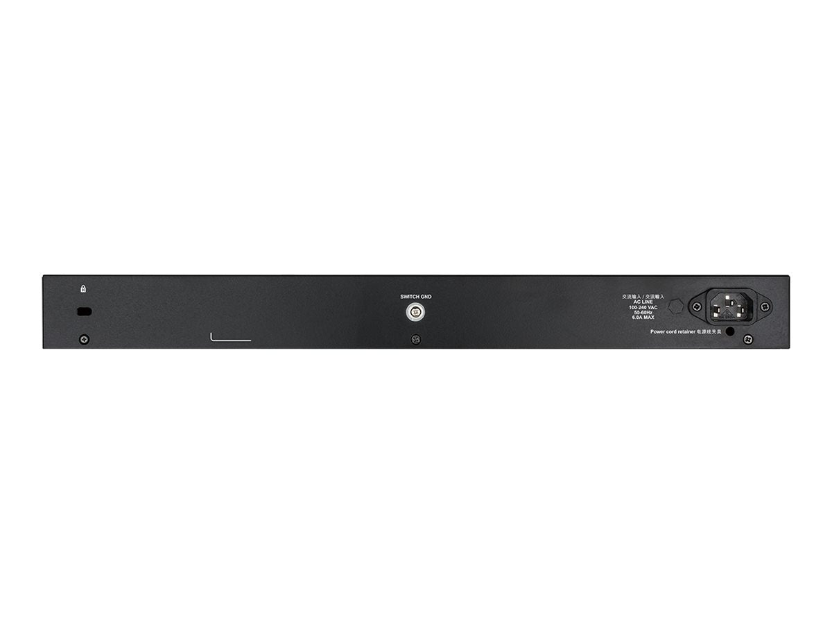 D-LINK DGS-1250-28XMP/E Rückansicht