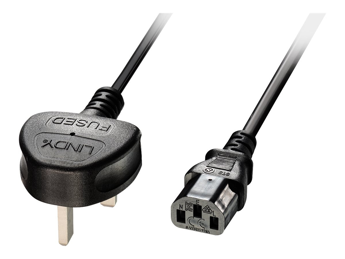 LINDY 2m IEC-Netzkabel UK - Verpackung