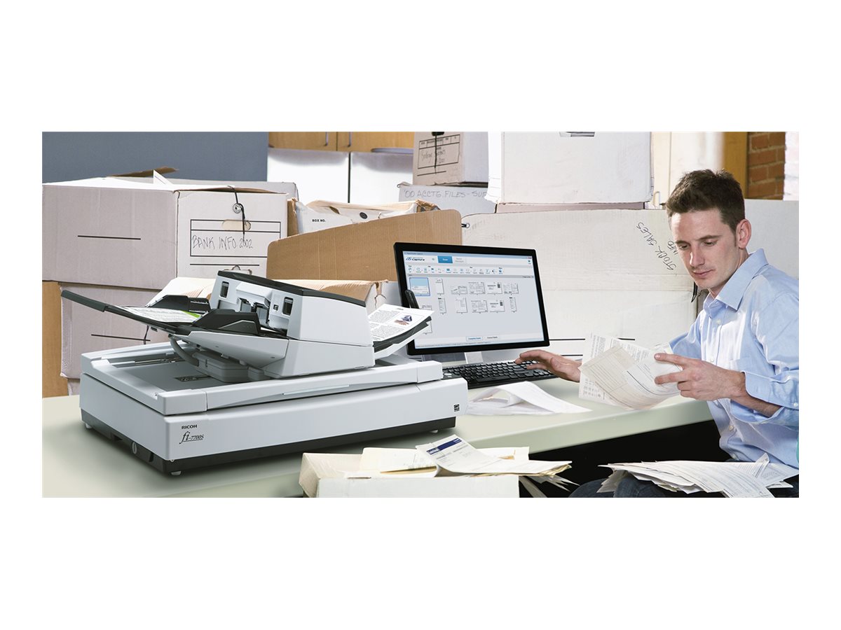 RICOH fi-7700S A3 Scanner PaperStream (P) - Anschlussdetails