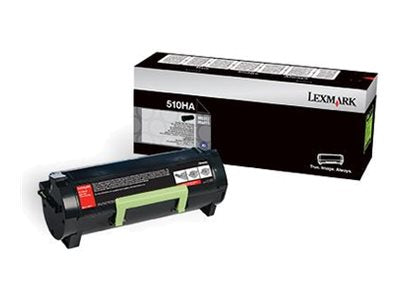 LEXMARK 510HA Toner schwarz hohe Kapazität Vorderansicht