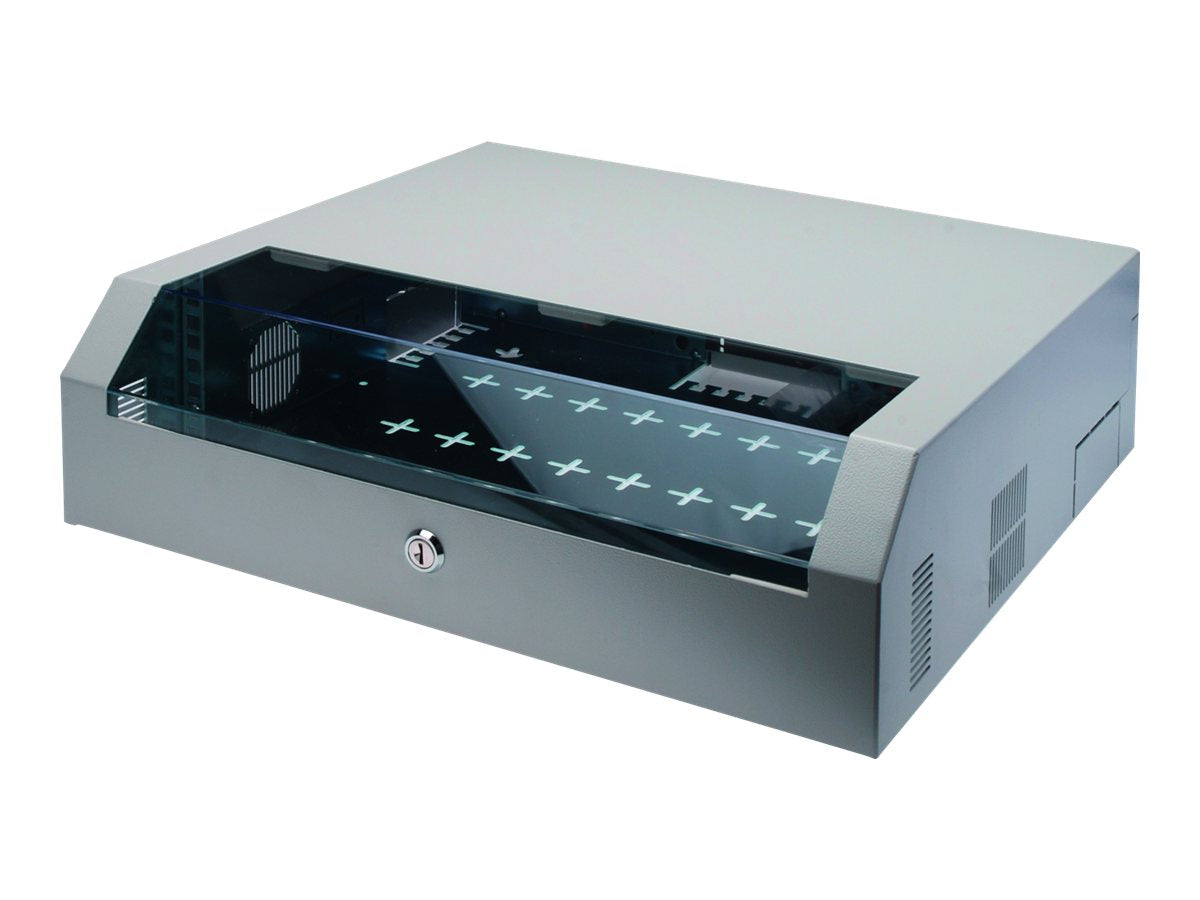 DIGITUS Wandschrank 48,3cm 19Zoll Slim Line 5HE - Vorderansicht
