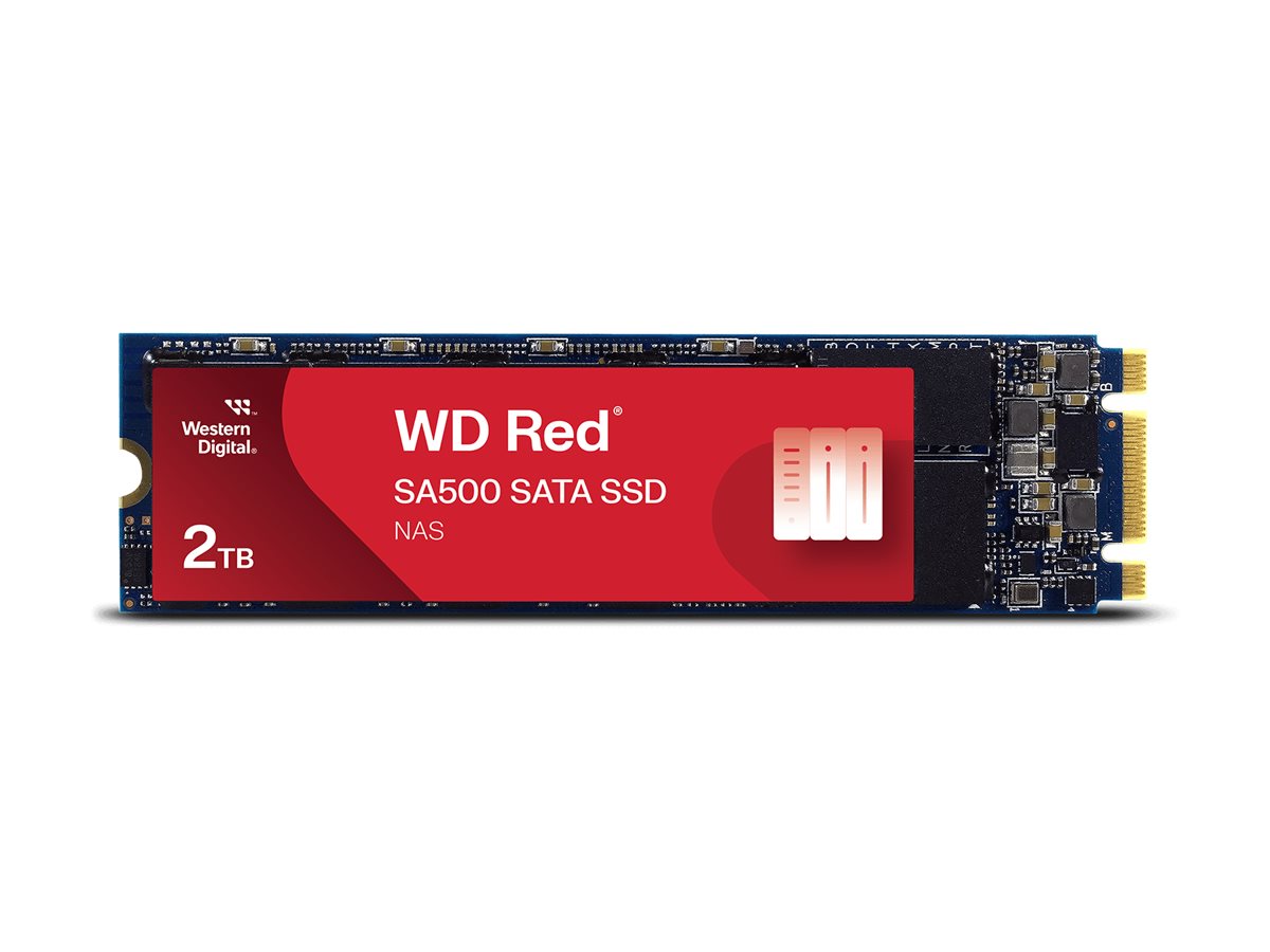 SANDISK WD Red SSD SA500 2TB Vorderansicht