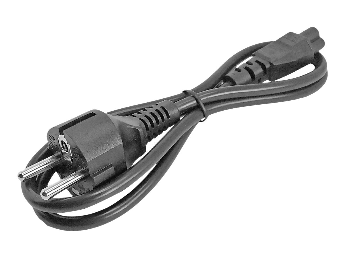 Detailaufnahme des STARTECH.COM 1m 3 Prong Laptop Power Cord