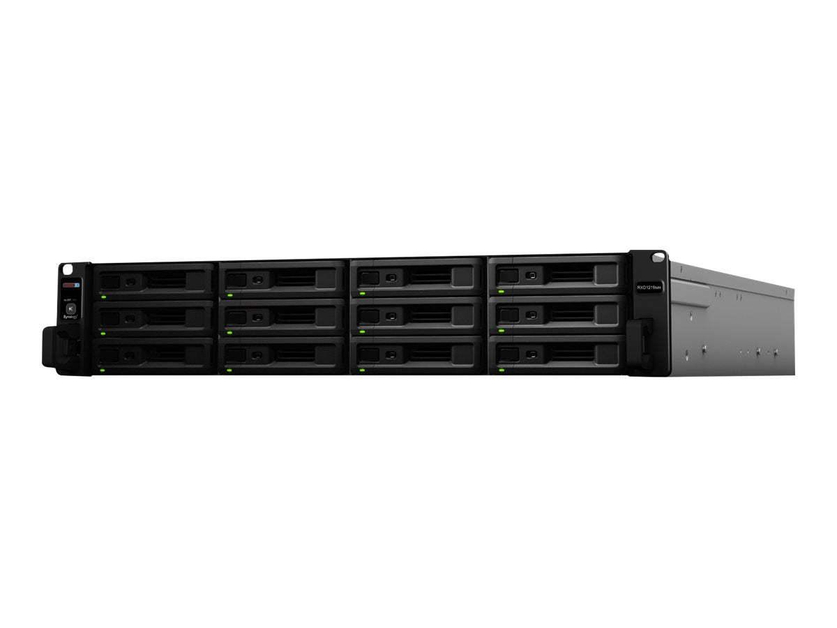 SYNOLOGY RXD1219sas 12-Bay HDD-Case Vorderansicht