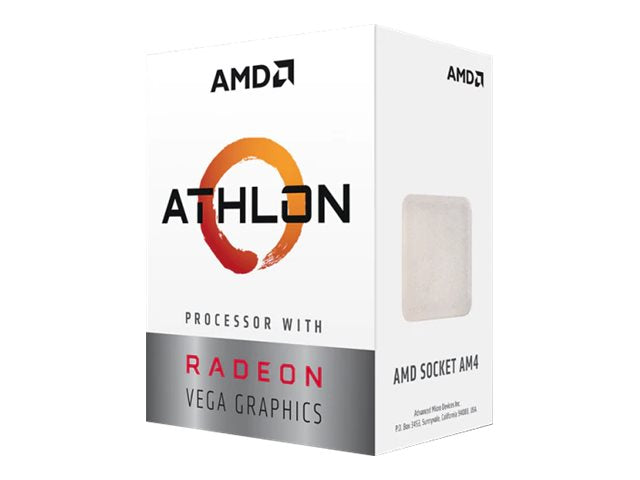 AMD Athlon 3000G Radeon Vega 3 BOX Vorderansicht