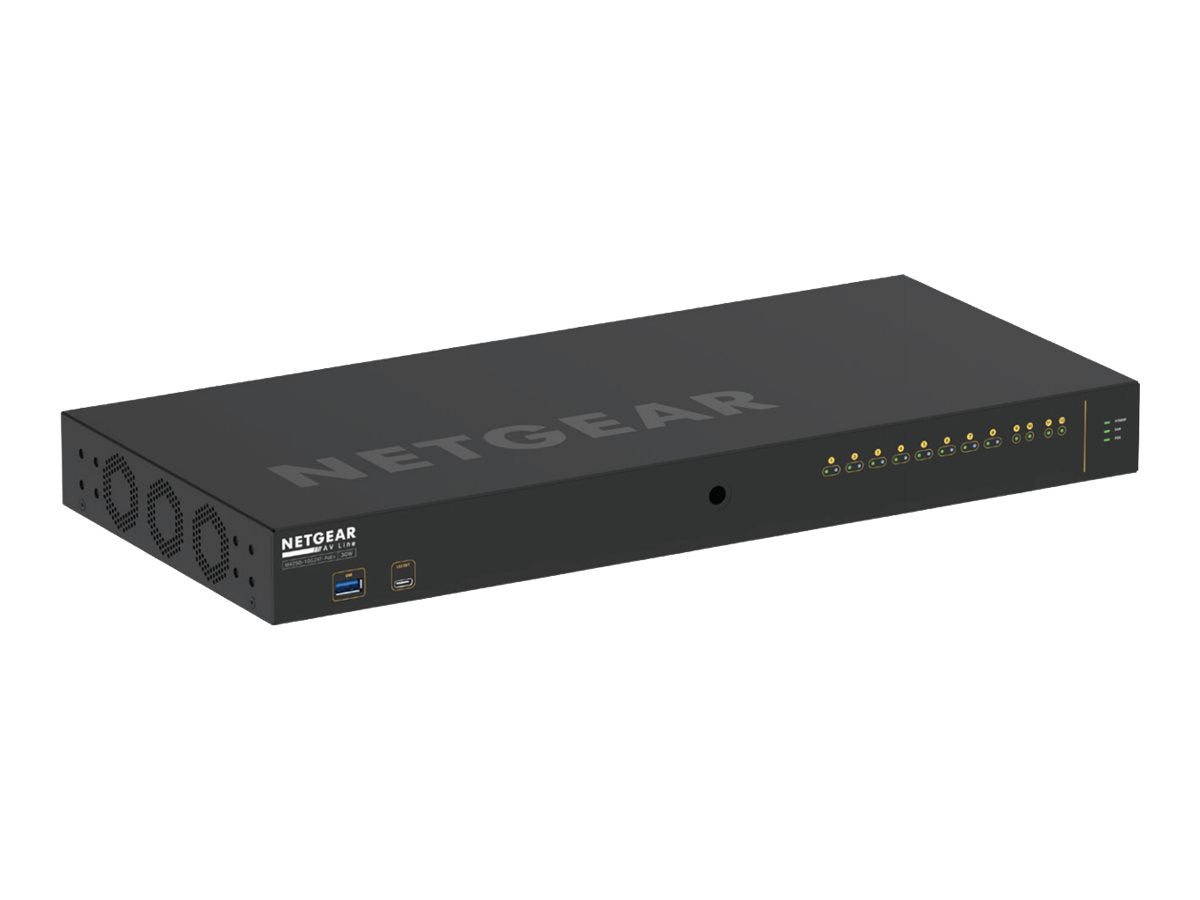 NETGEAR M4250-10G2XF-PoE+ Managed Switch - Rückansicht