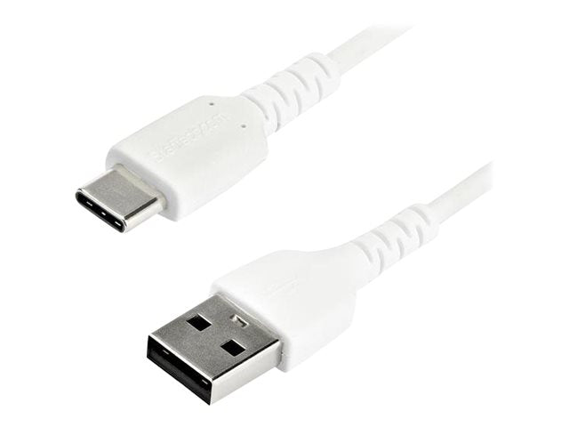 STARTECH.COM 1m/3.3ft USB 2.0 to USB-C Cable High Quality USB 2.0 Cable White USB Data Transfer Cable